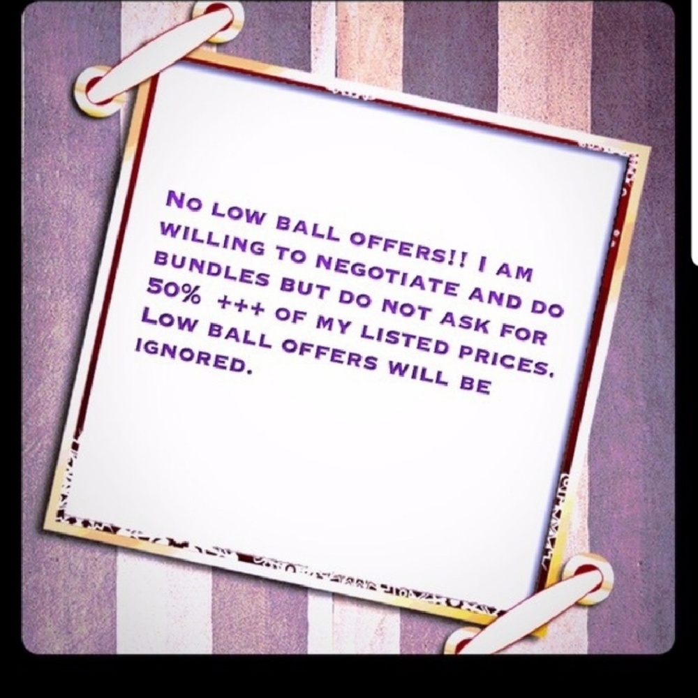 PLEASE BE CONSIDERATE NO LOW BALL OFFERS!!